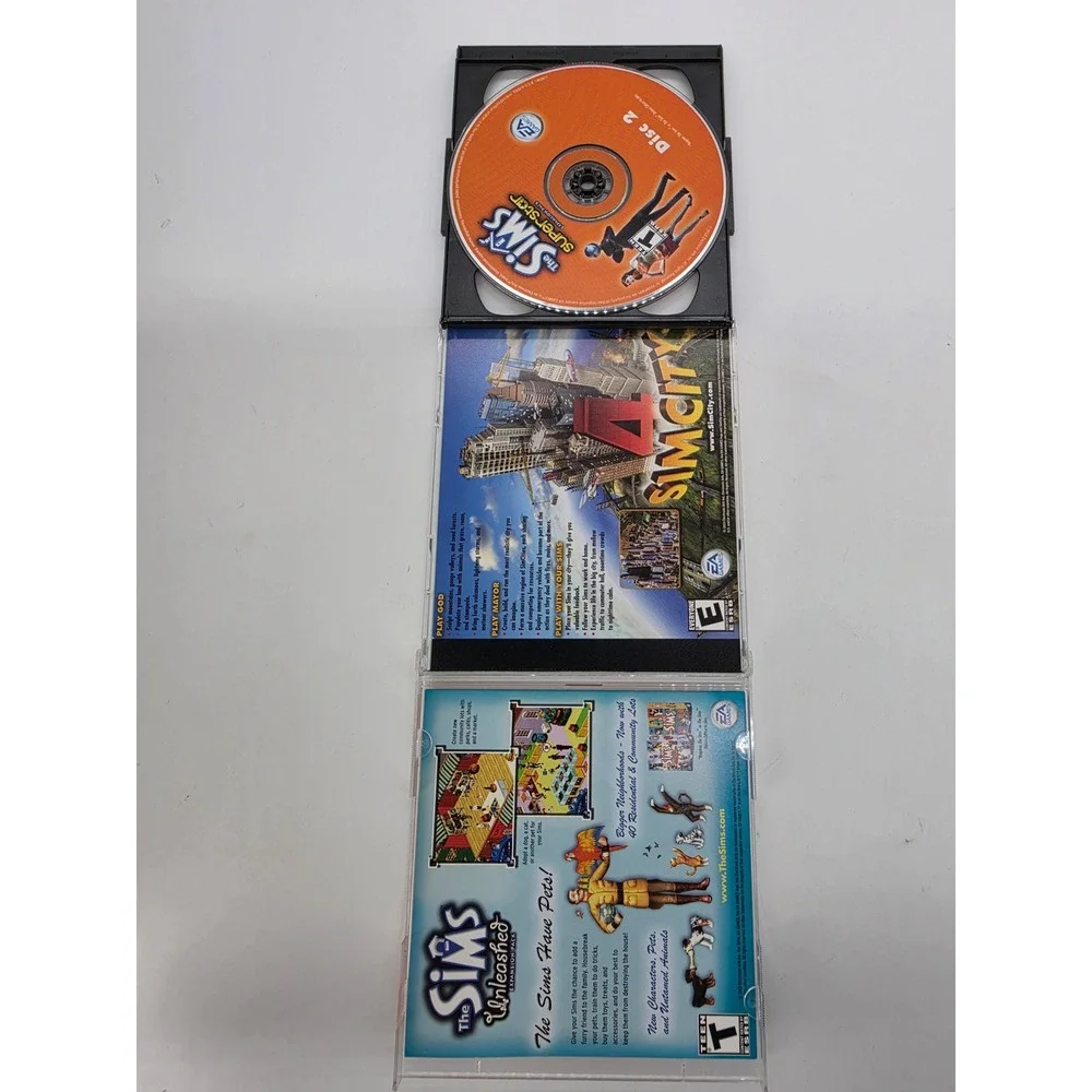 The Sims Superstar Expansion Pack PC 2003 EA Games Maxis 2-Disc Jewel Case